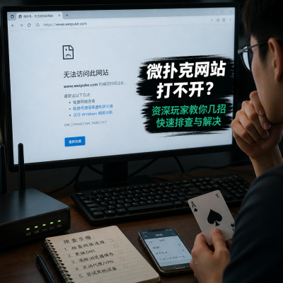 微扑克网站打不开？资深玩家教你几招快速排查与解决