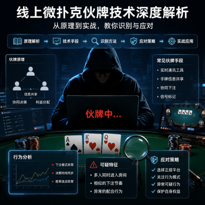 线上微扑克伙牌技术深度解析：从原理到实战，教你识别与应对