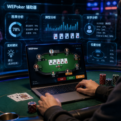 wepoker辅助器视频深度解析：高手为何不靠运气赢牌？