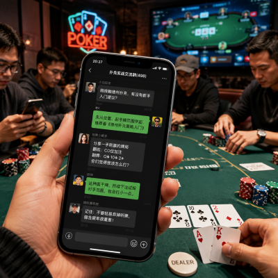 扑克微信群：从新手到高手的实战交流秘籍