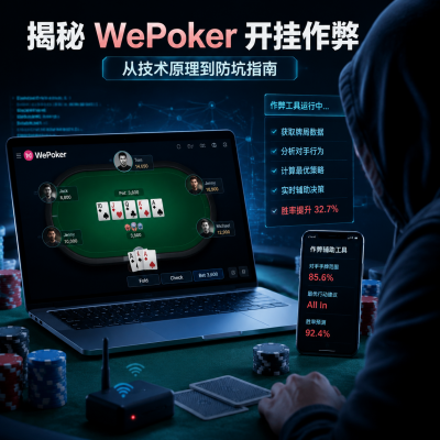 wepoker开挂作弊的真相：从技术原理到防坑指南