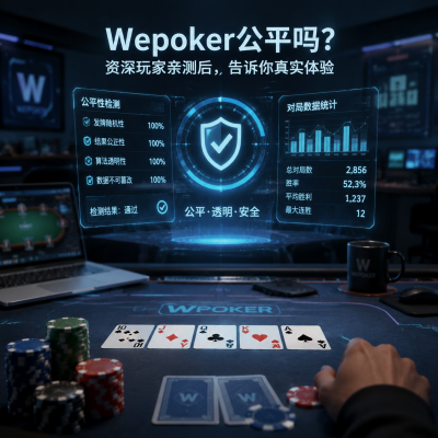 wepoker公平吗？资深玩家亲测后，告诉你真实体验