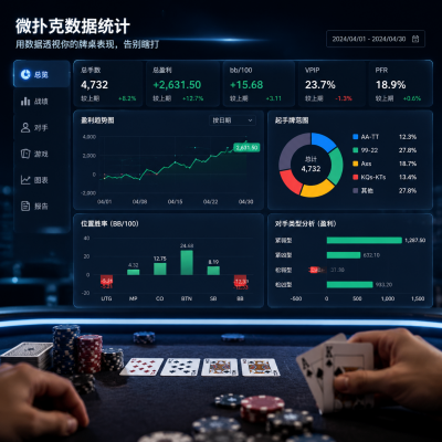 微扑克数据统计：用数据透视你的牌桌表现，告别瞎打