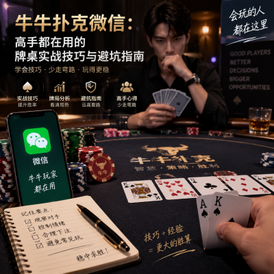 牛牛扑克微信：高手都在用的牌桌实战技巧与避坑指南