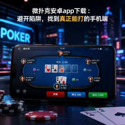 微扑克安卓app下载：避开陷阱，找到真正能打的手机端