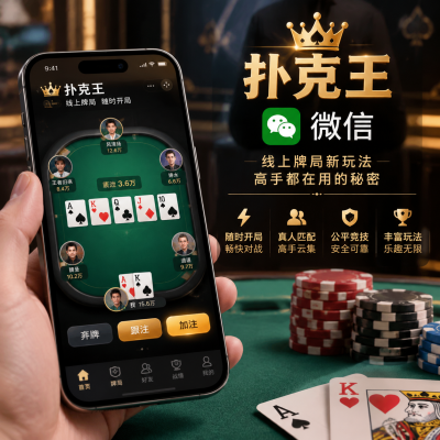扑克王微信：线上牌局新玩法，高手都在用的秘密