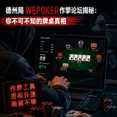 德州局wepoker作弊论坛揭秘：你不可不知的牌桌真相