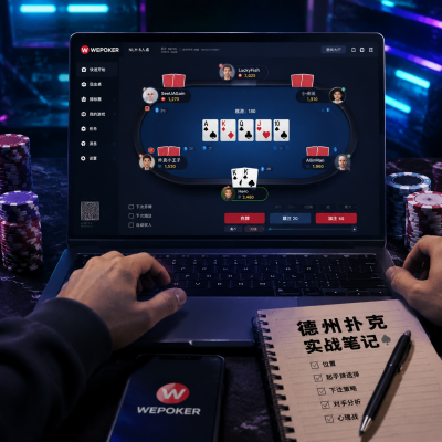 http://wepoker.me 德州扑克线上平台实战解析：从菜鸟到老手的必经之路