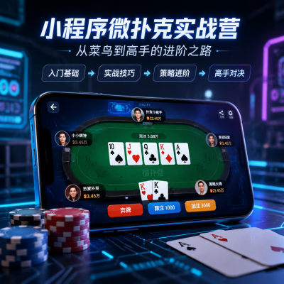 小程序微扑克实战营：从菜鸟到高手的进阶之路