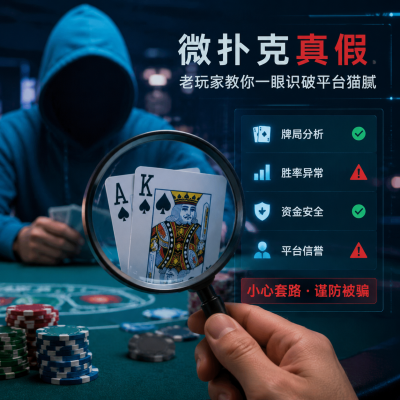 微扑克真假：老玩家教你一眼识破平台猫腻