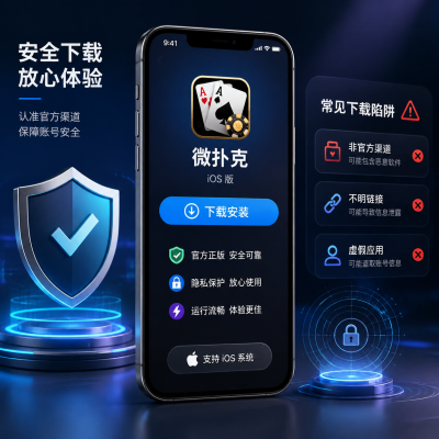 微扑克下载地址ios：如何安全获取并避开常见陷阱