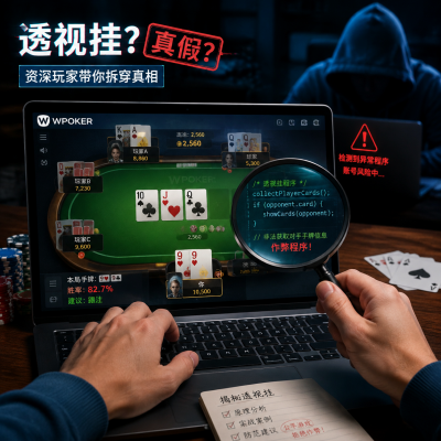 wepoker透视挂真的假的？资深玩家带你拆穿真相