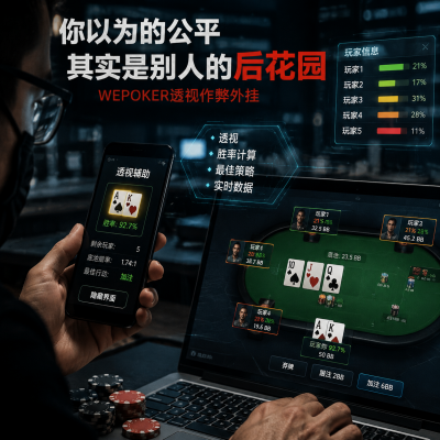 wepoker德州透视作弊挂：你以为的公平，其实是别人的后花园