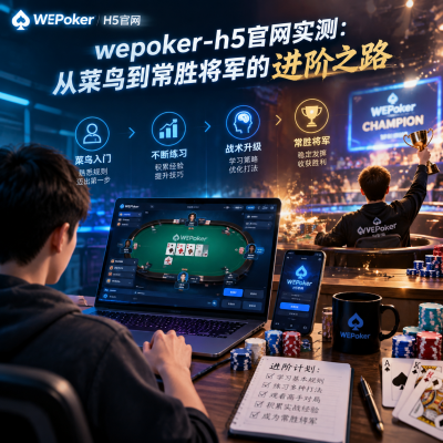 wepoker-h5官网实测：从菜鸟到常胜将军的进阶之路