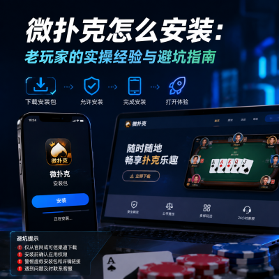 微扑克怎么安装：老玩家的实操经验与避坑指南