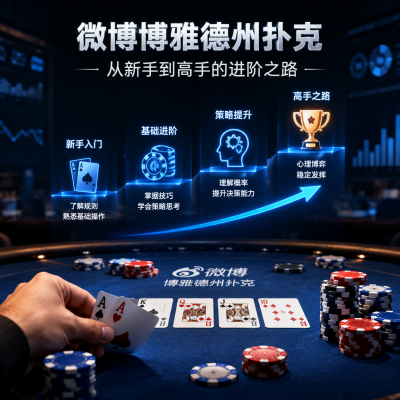 微博博雅德州扑克：从新手到高手的进阶之路