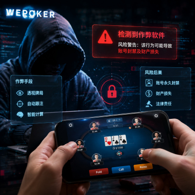 wepoker软件作弊挂：玩家必知的风险与识别技巧