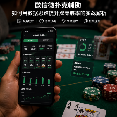 微信微扑克辅助：如何用数据思维提升牌桌胜率的实战解析