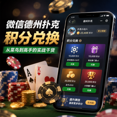微信德州扑克积分兑换：从菜鸟到高手的实战干货