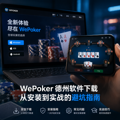 wepoker德州软件下载：从安装到实战的避坑指南