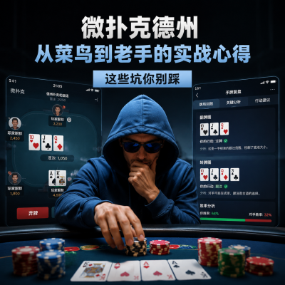 微扑克德州：从菜鸟到老手的实战心得，这些坑你别踩