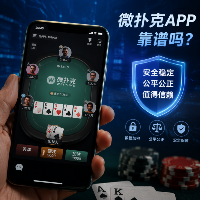 微扑克app靠谱吗？资深玩家亲测告诉你真相