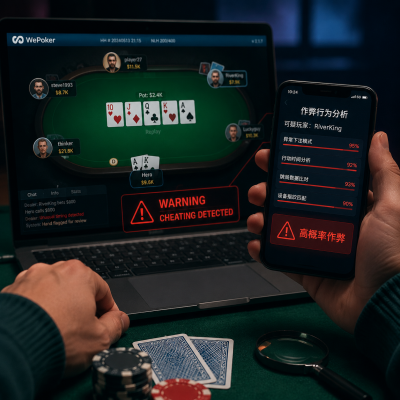 wepoker德州作弊视频深度解析：如何识破骗局并保护自己