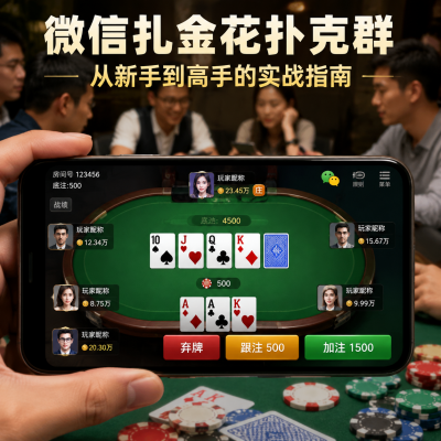 微信扎金花扑克群：从新手到高手的实战指南