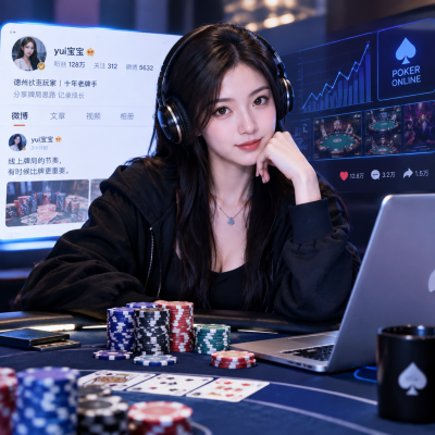 yui宝宝德州扑克微博：十年老牌手拆解她的线上思路与圈内热度
